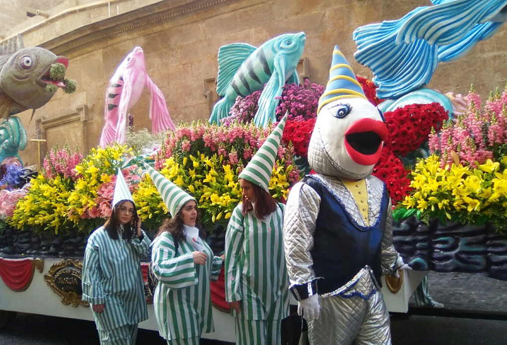 Nuestro Mercado de Flores en “La primavera empieza en Murcia”